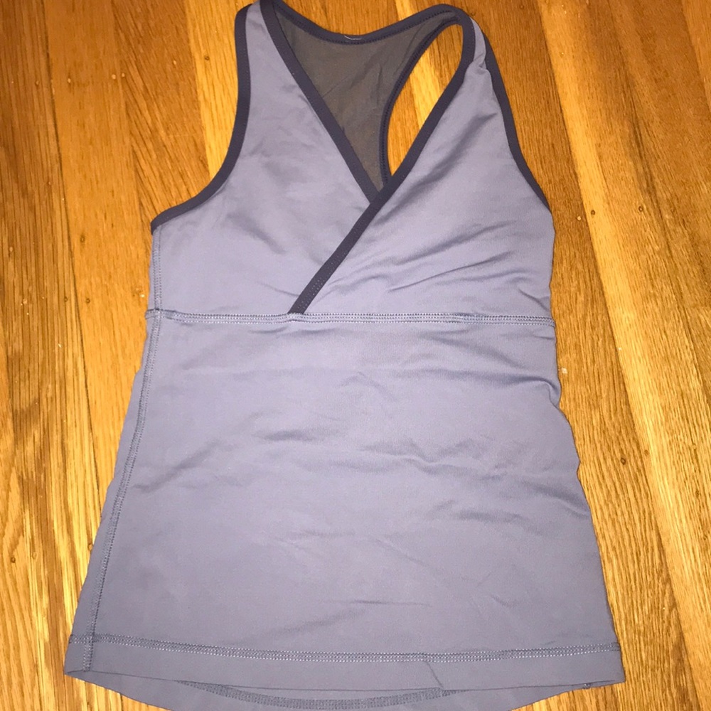 Lulu lemon cross front tank top
